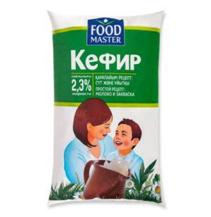 Кефир Food Master 1% м-у 1л