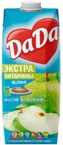 DaDa нектар яблоко 0.95 л