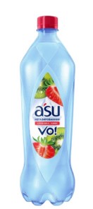 ASU клубника-киви негазированная 1 л