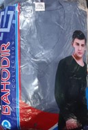 Кальсоны двойка утепленый, с начесом, синий, серый, Узбекистан 50-56р