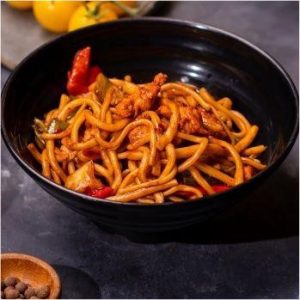Лагман Цомян с курицей